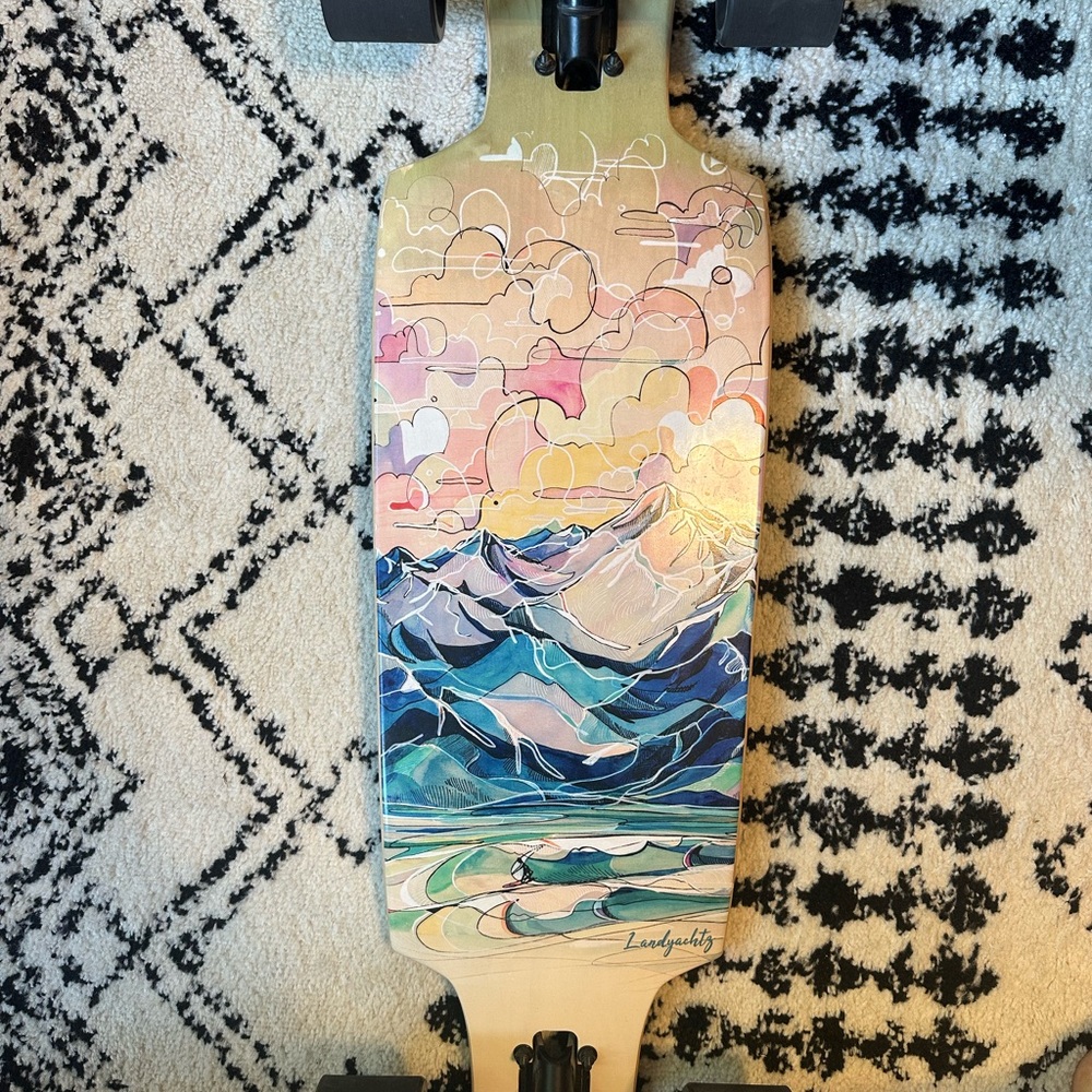 Landyachtz Drop Cat Vibes Longboard 33